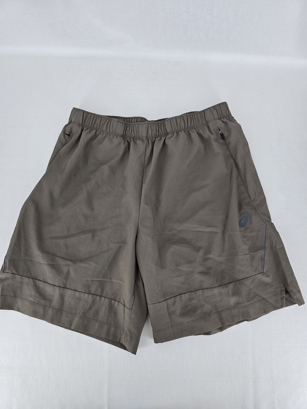 ASICS Men's Quick-Dry Performance Shorts - Olive